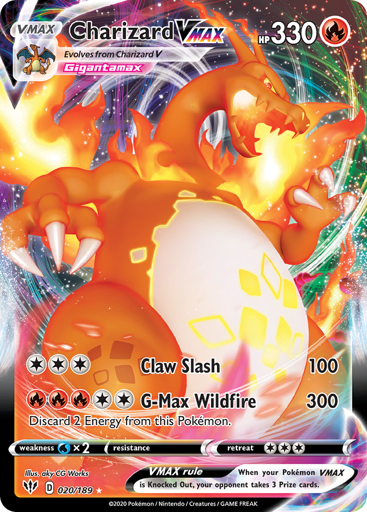 Charizard VMAX card