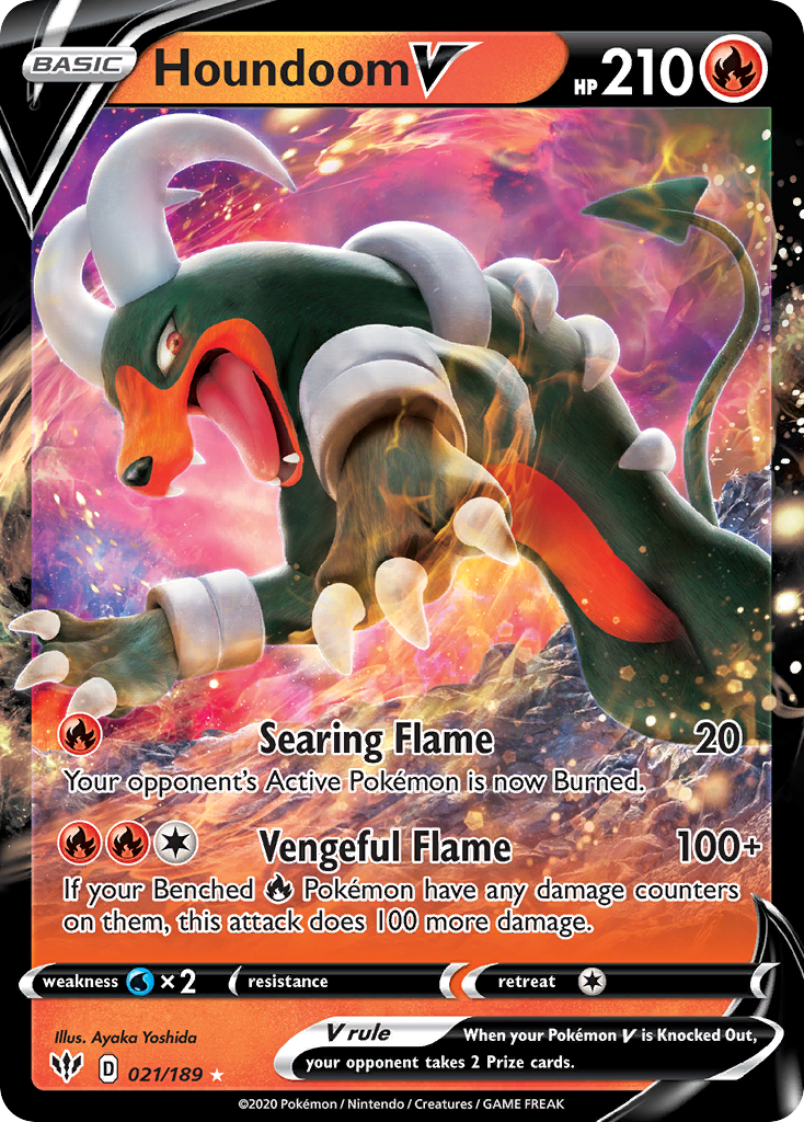 Houndoom V card