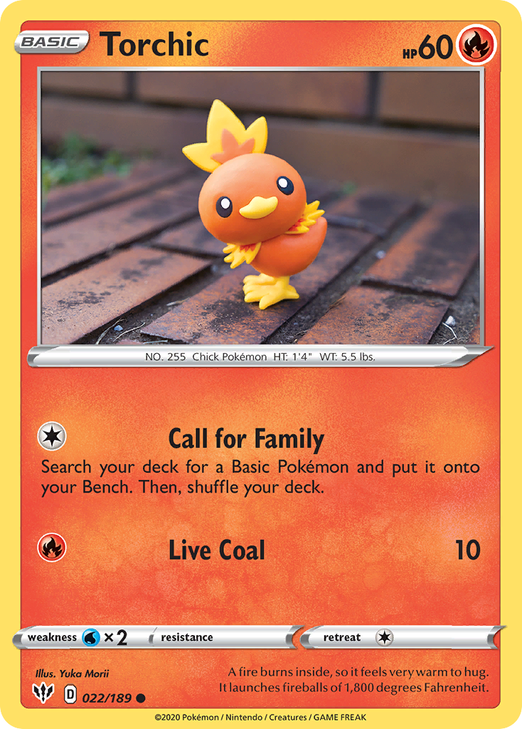 Torchic card