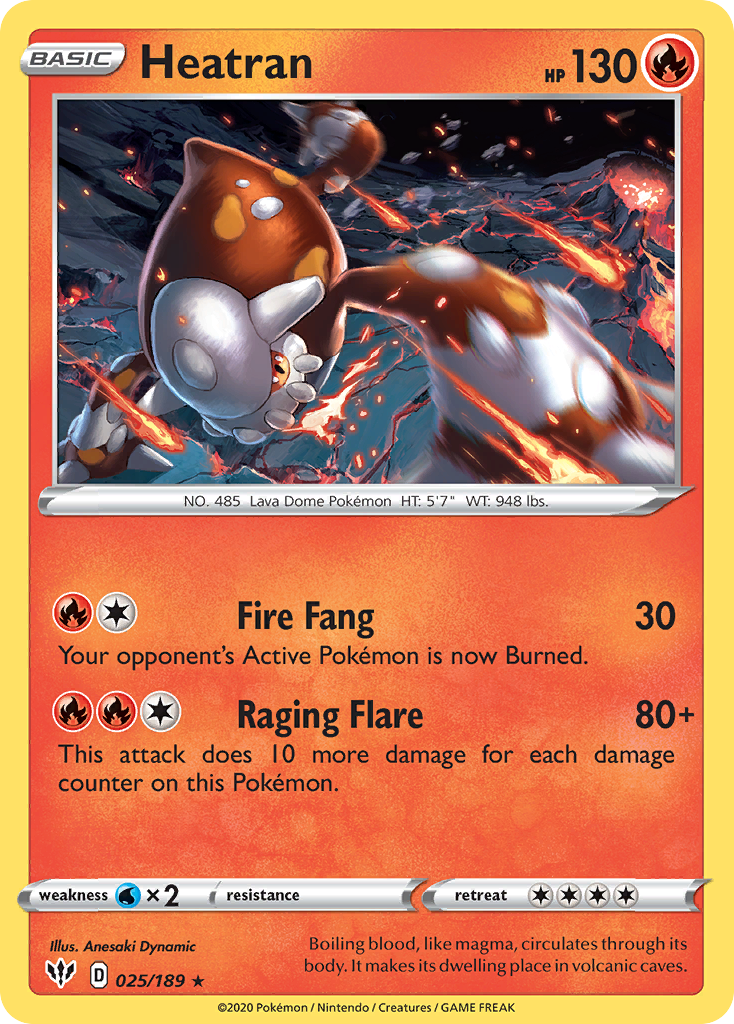 Heatran card