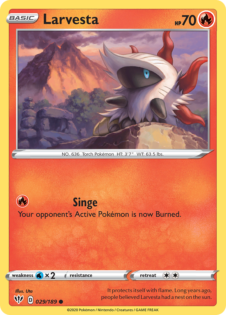 Larvesta card