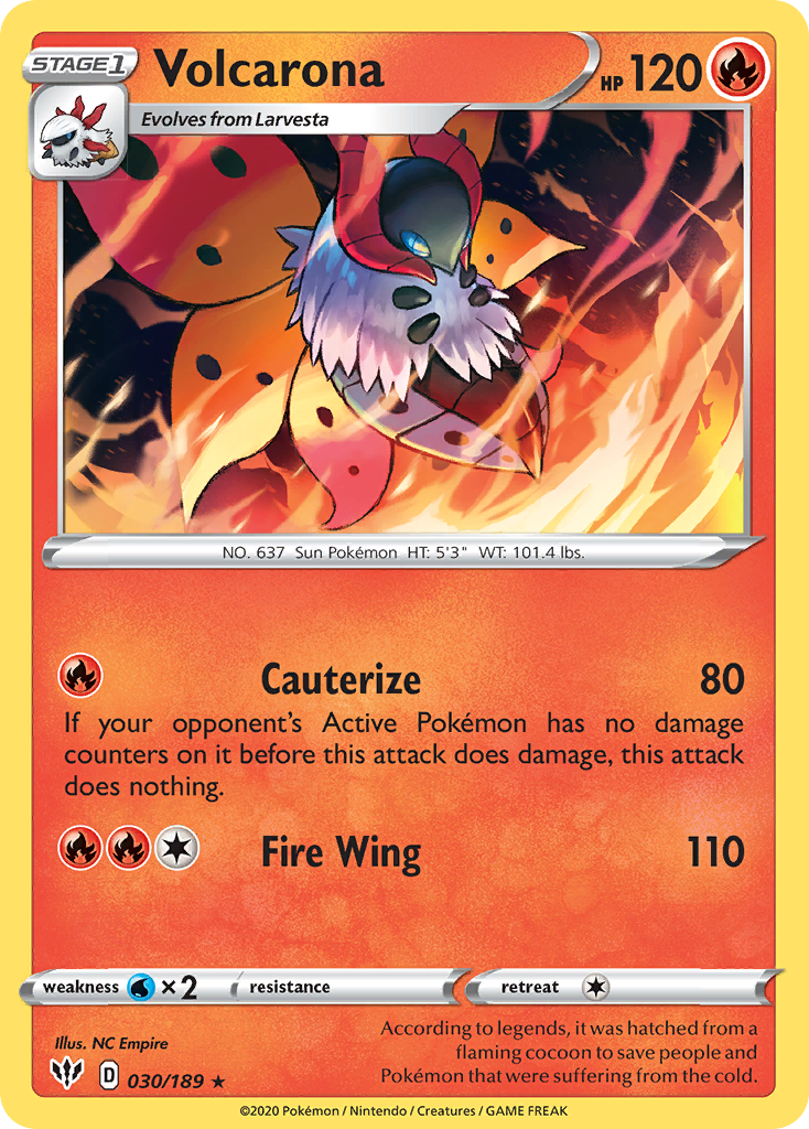 Volcarona card