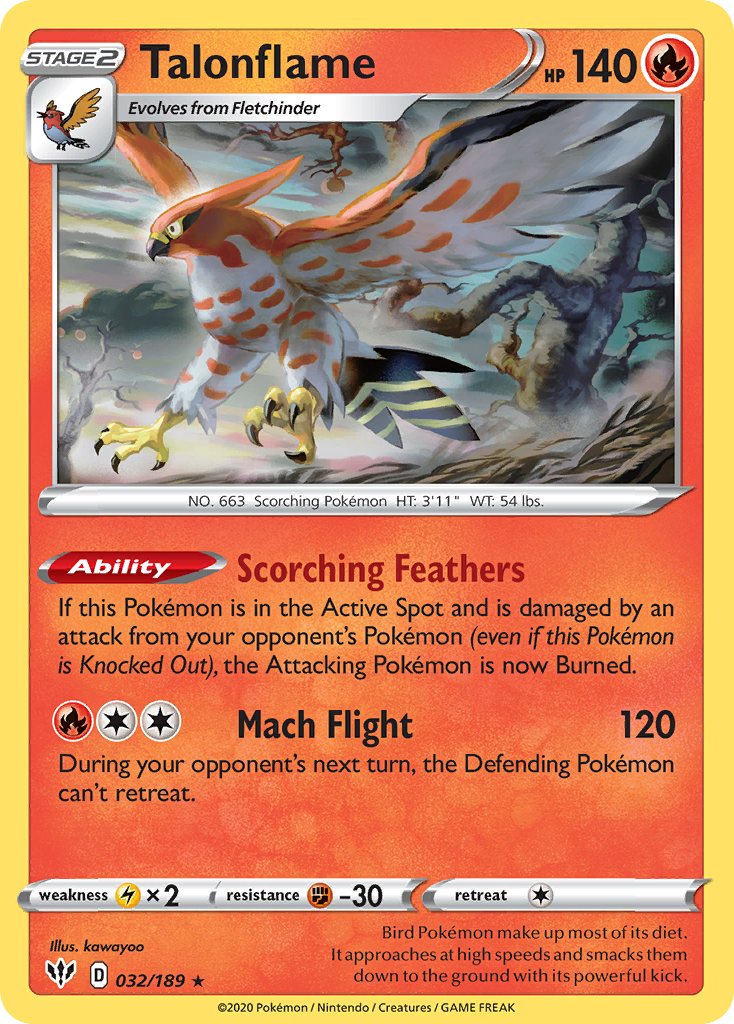 Talonflame card