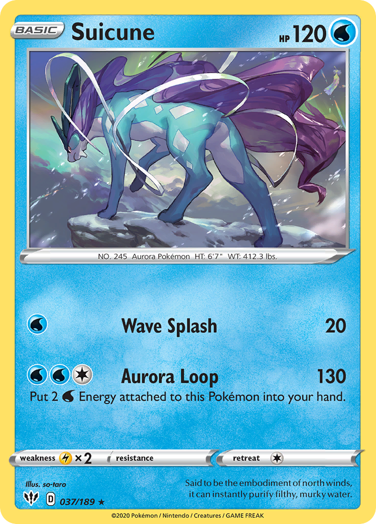 Suicune card