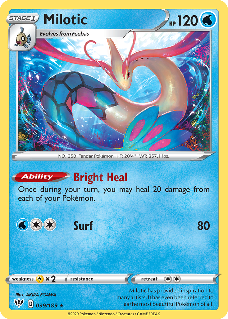 Milotic card