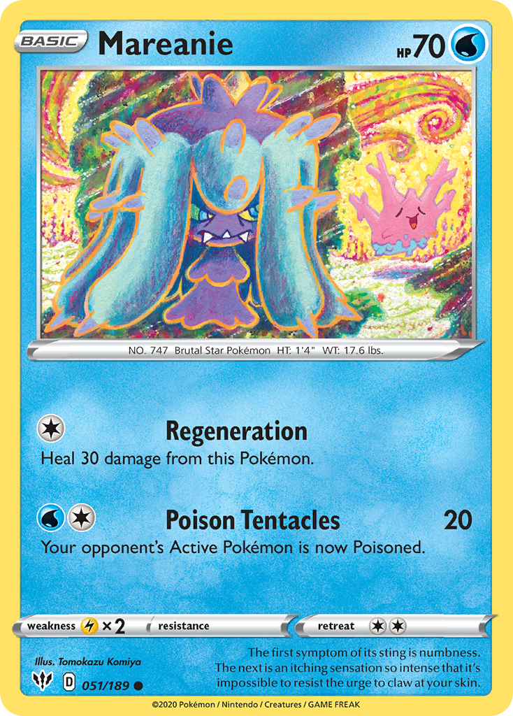 Mareanie card