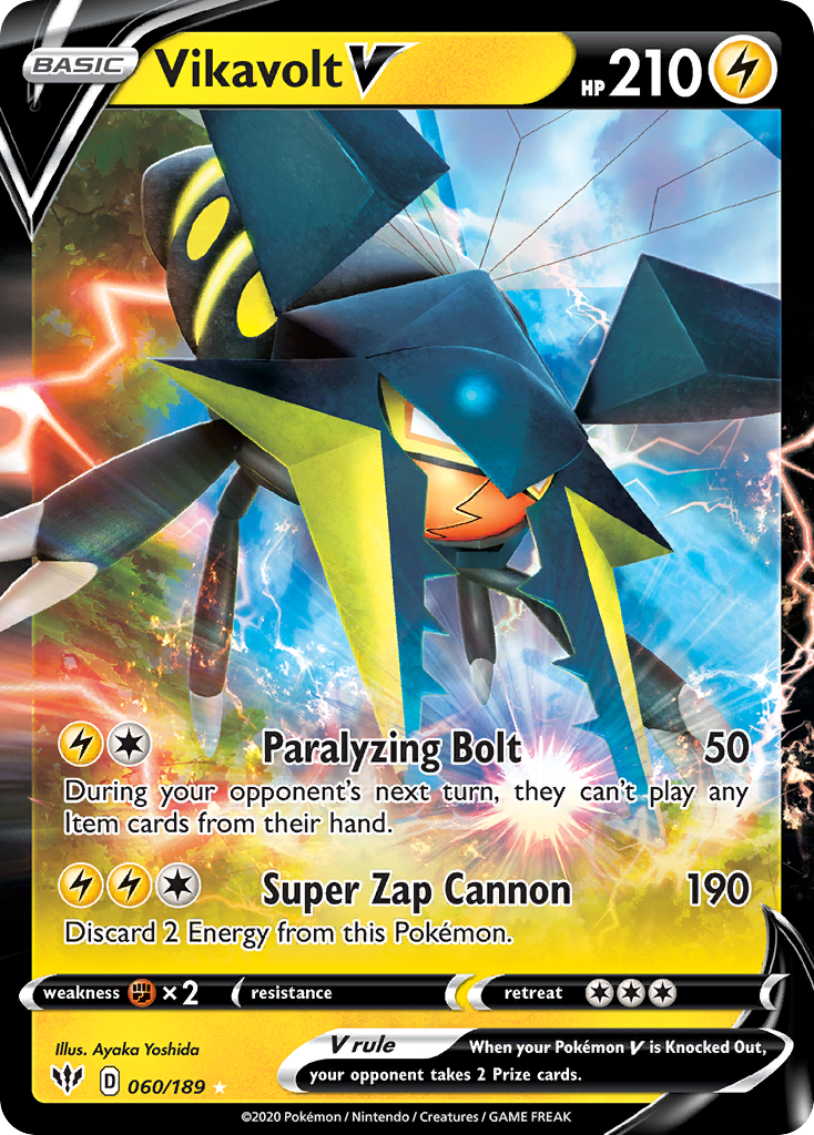 Vikavolt V card