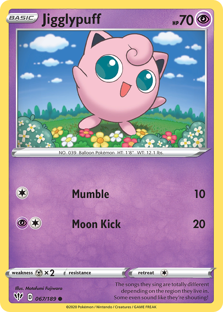 Jigglypuff card