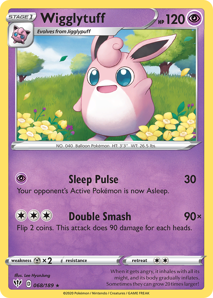 Wigglytuff card