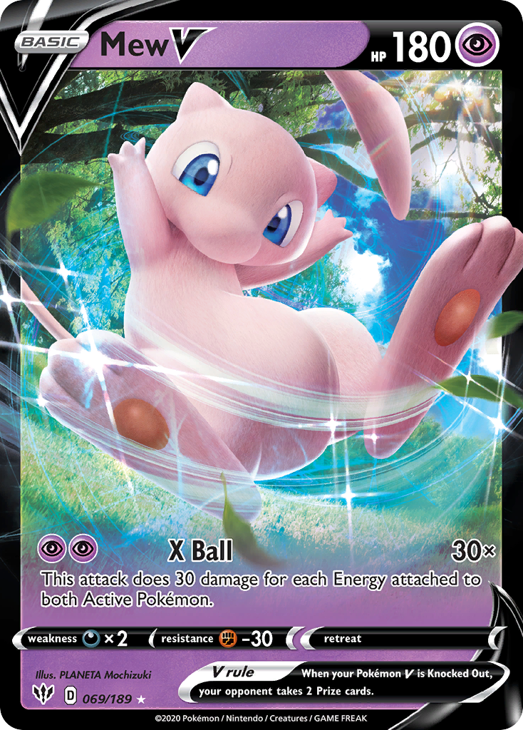 Mew V card