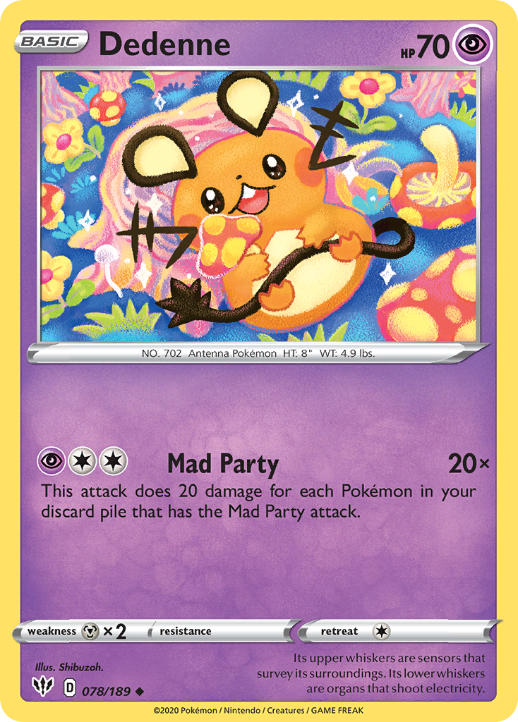 Dedenne card