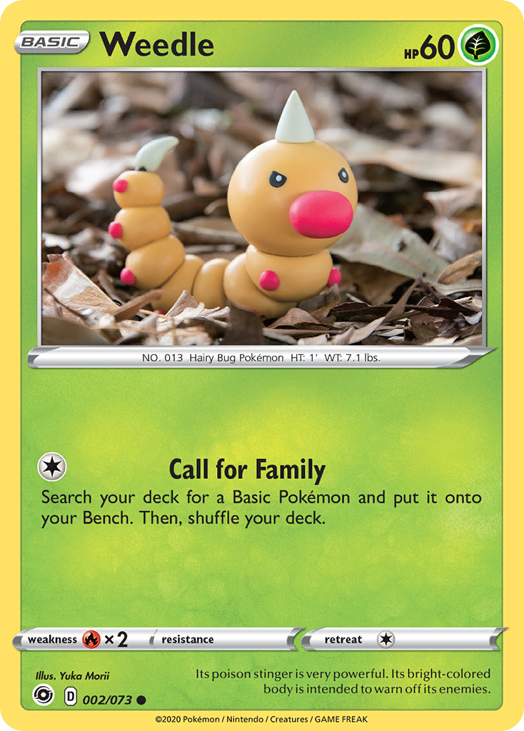 Weedle card