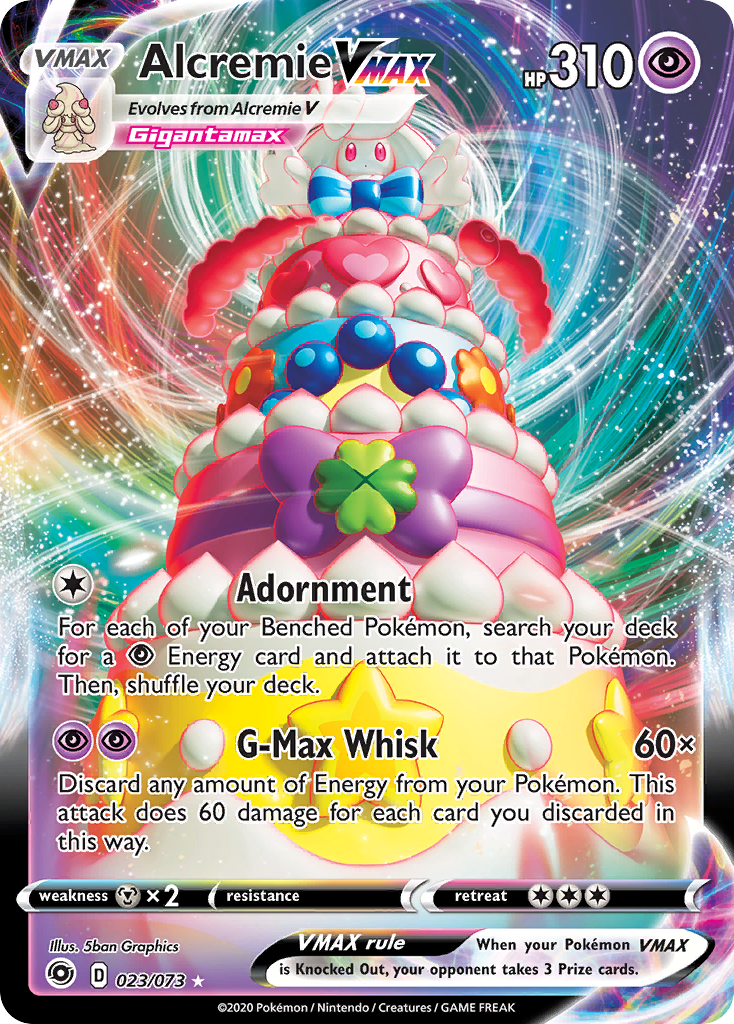 Alcremie VMAX card