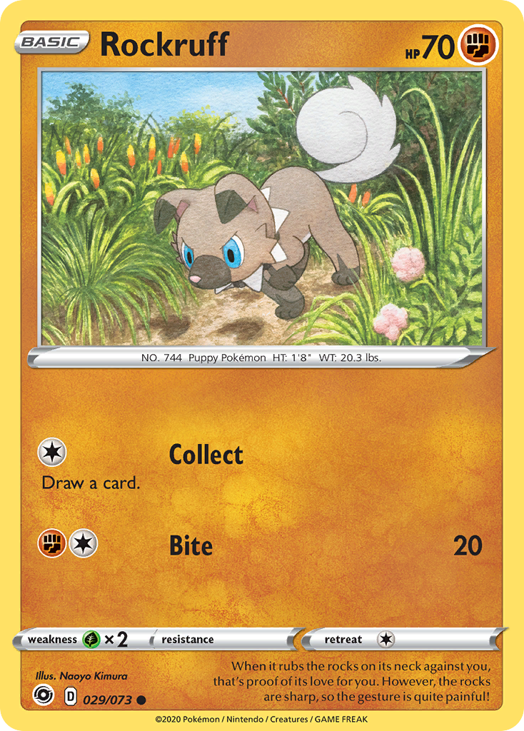 Rockruff card