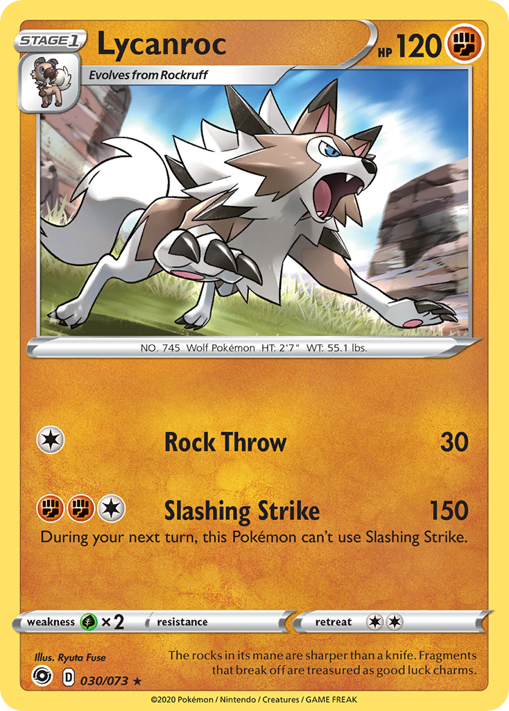 Lycanroc card