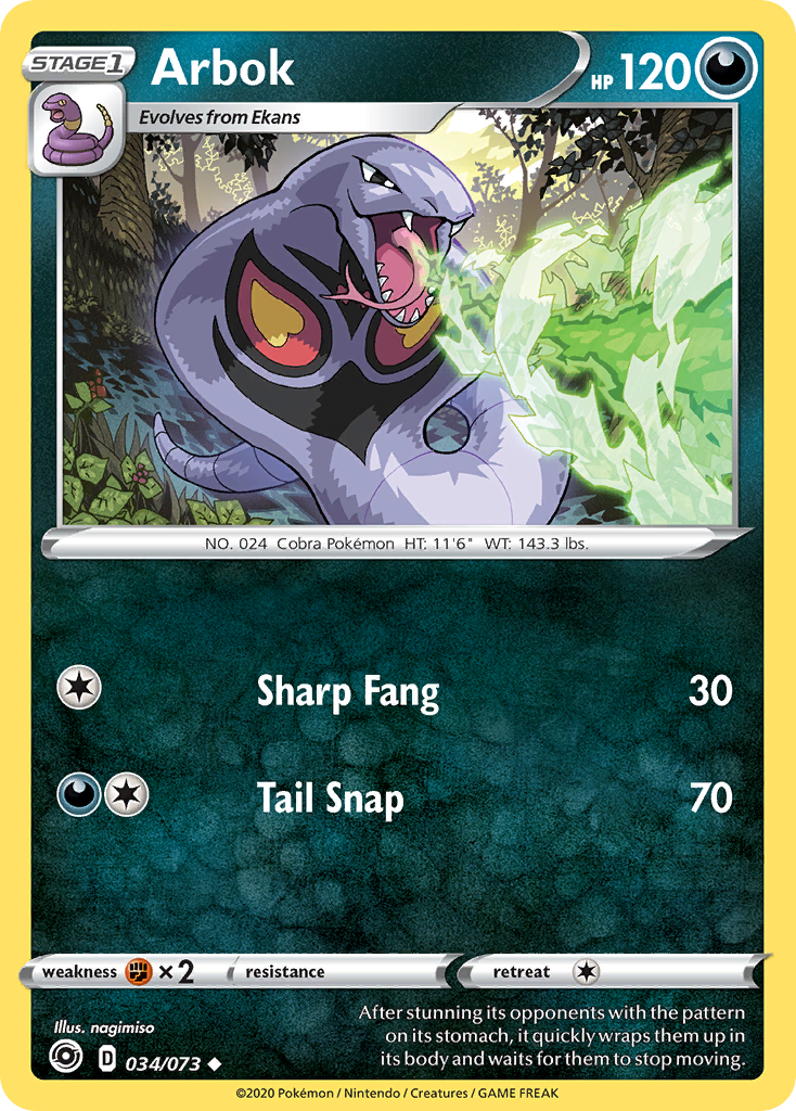 Arbok card