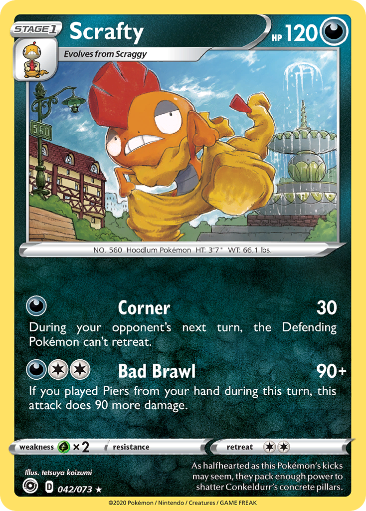 Scrafty card