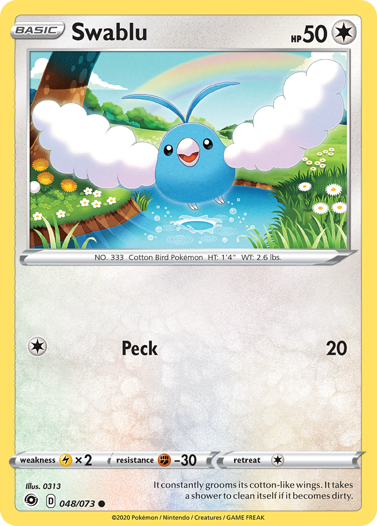 Swablu card