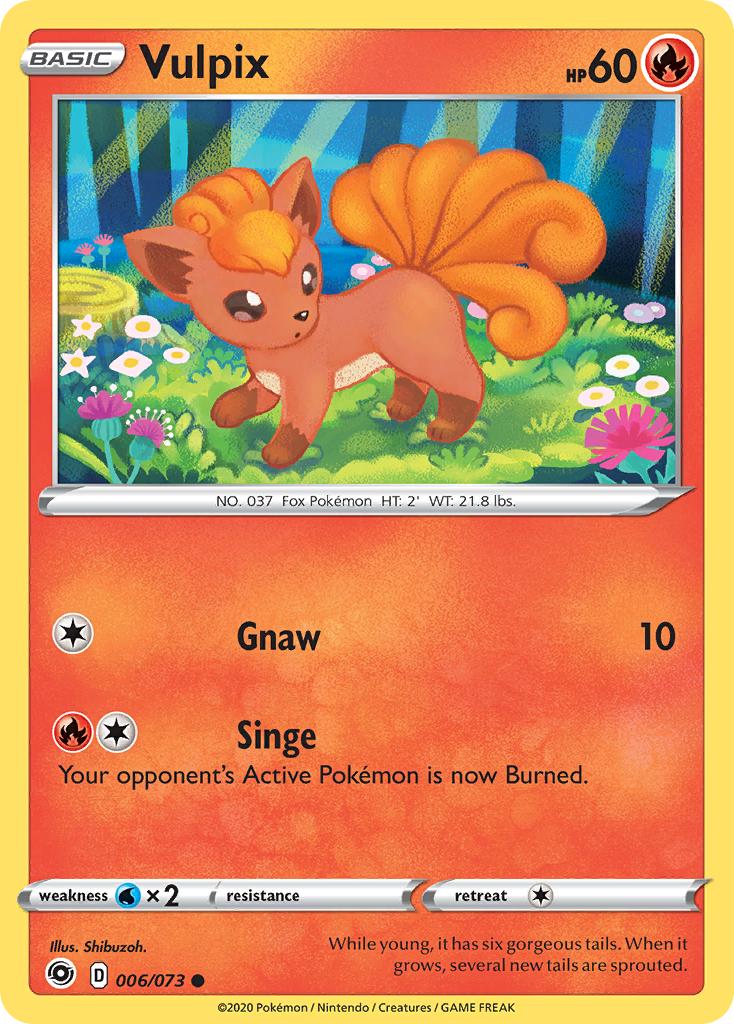 Vulpix card