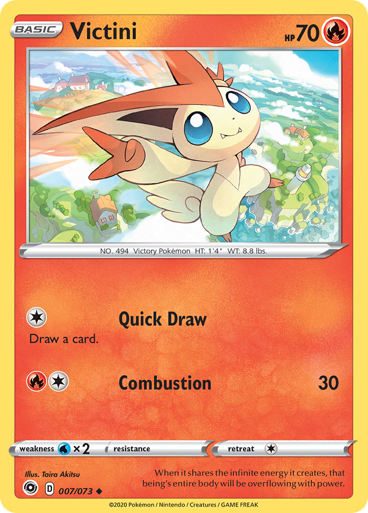 Victini card