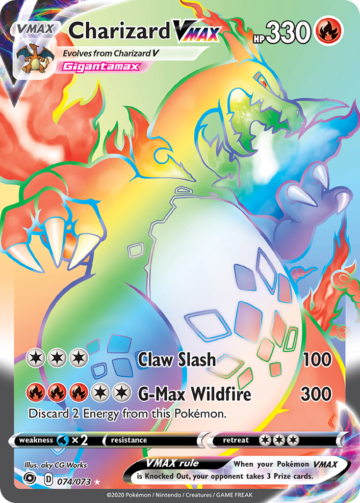 Charizard VMAX card