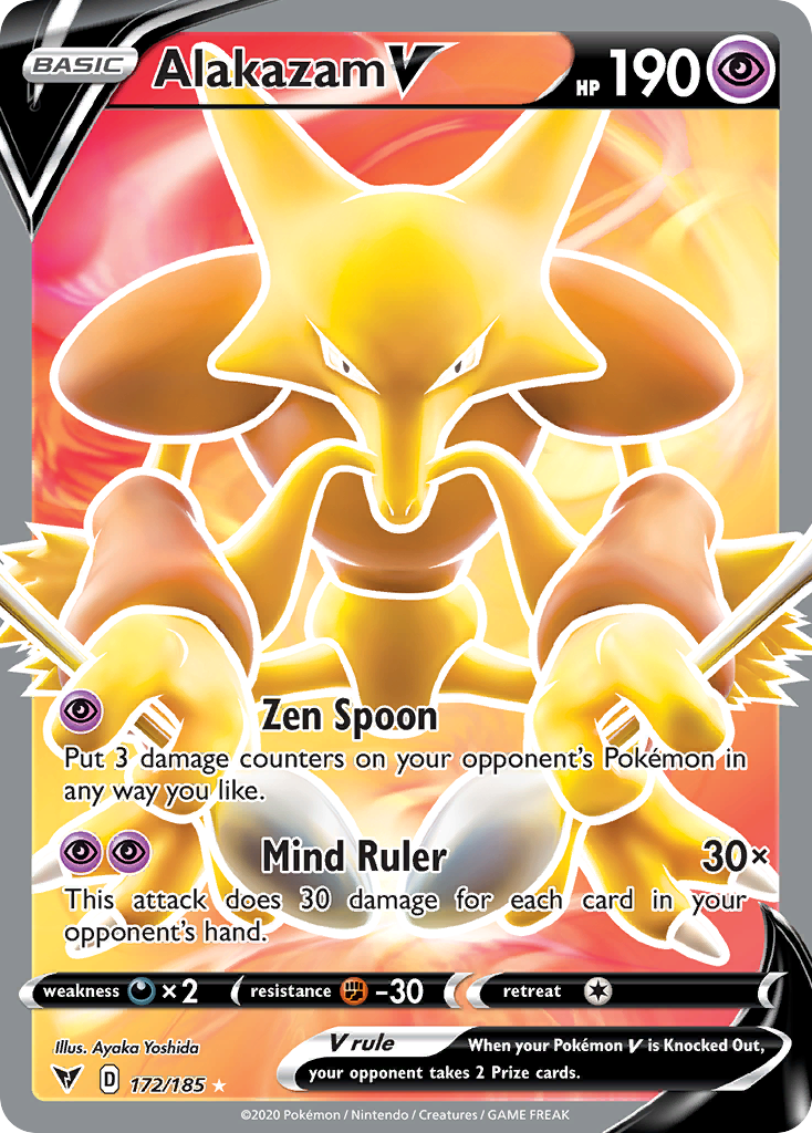 Alakazam V card