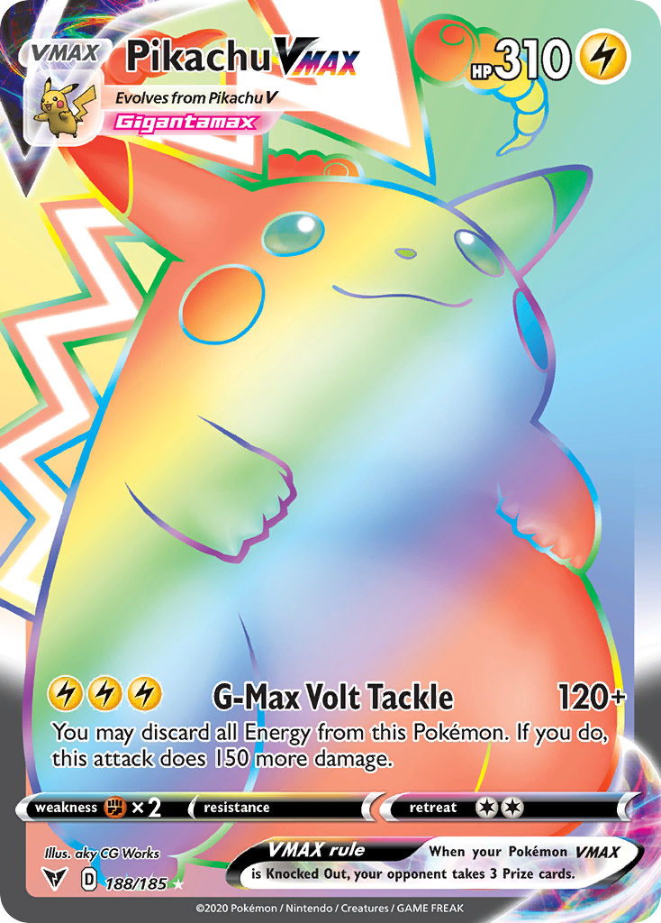 Pikachu VMAX card