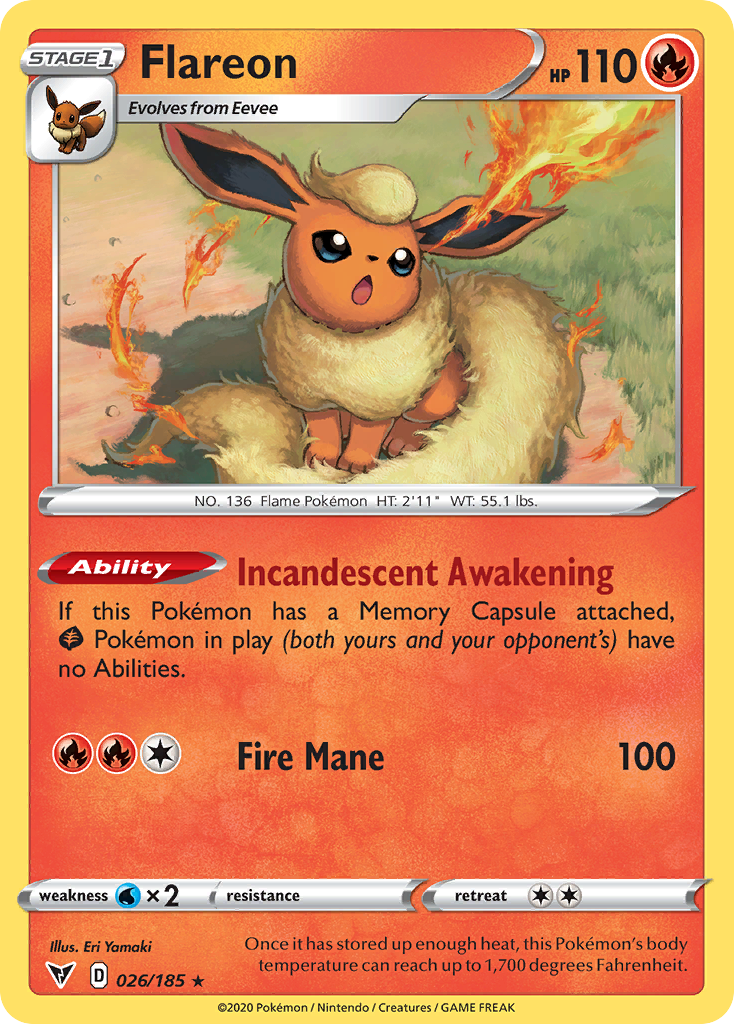 Flareon card