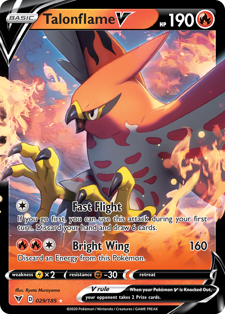 Talonflame V card