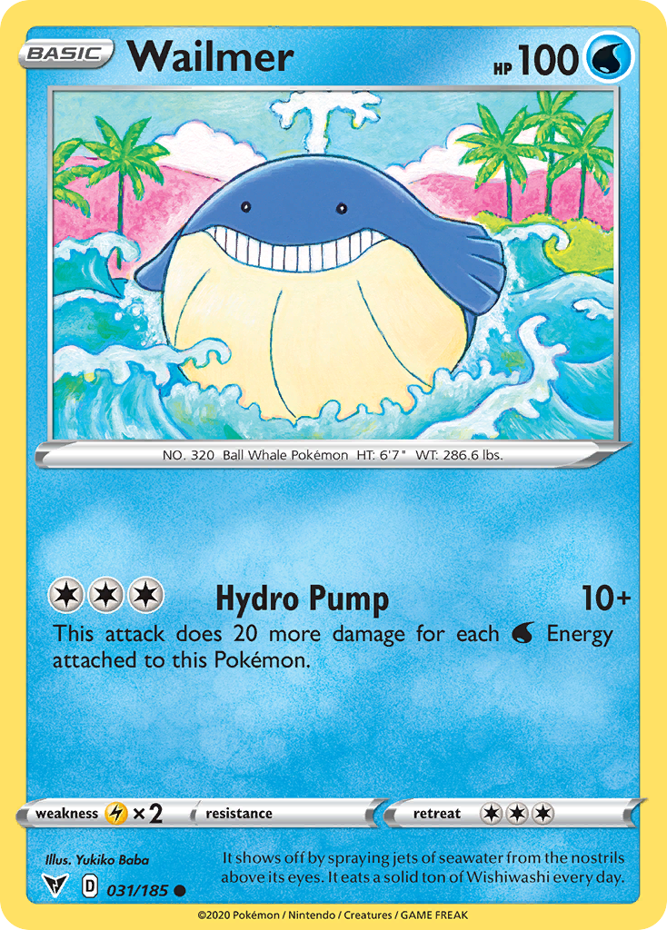 Wailmer card