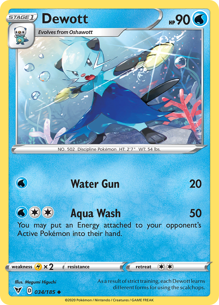 Dewott card