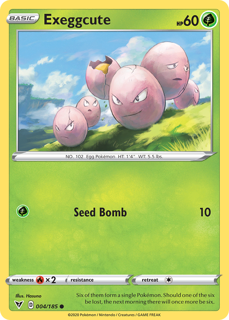 Exeggcute card