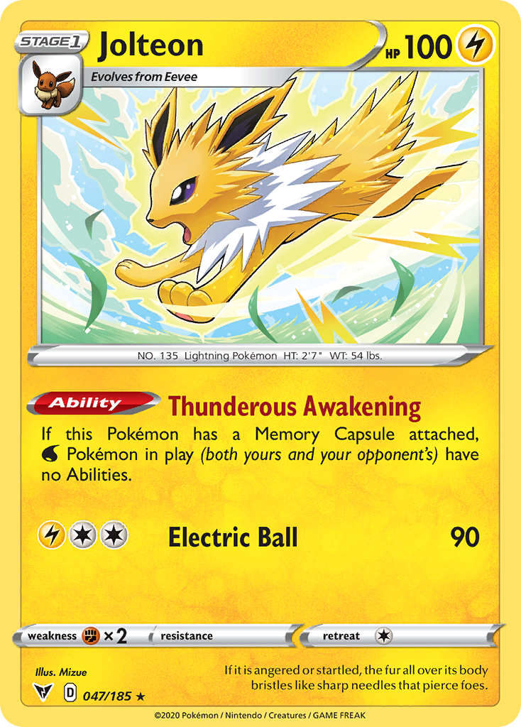 Jolteon card