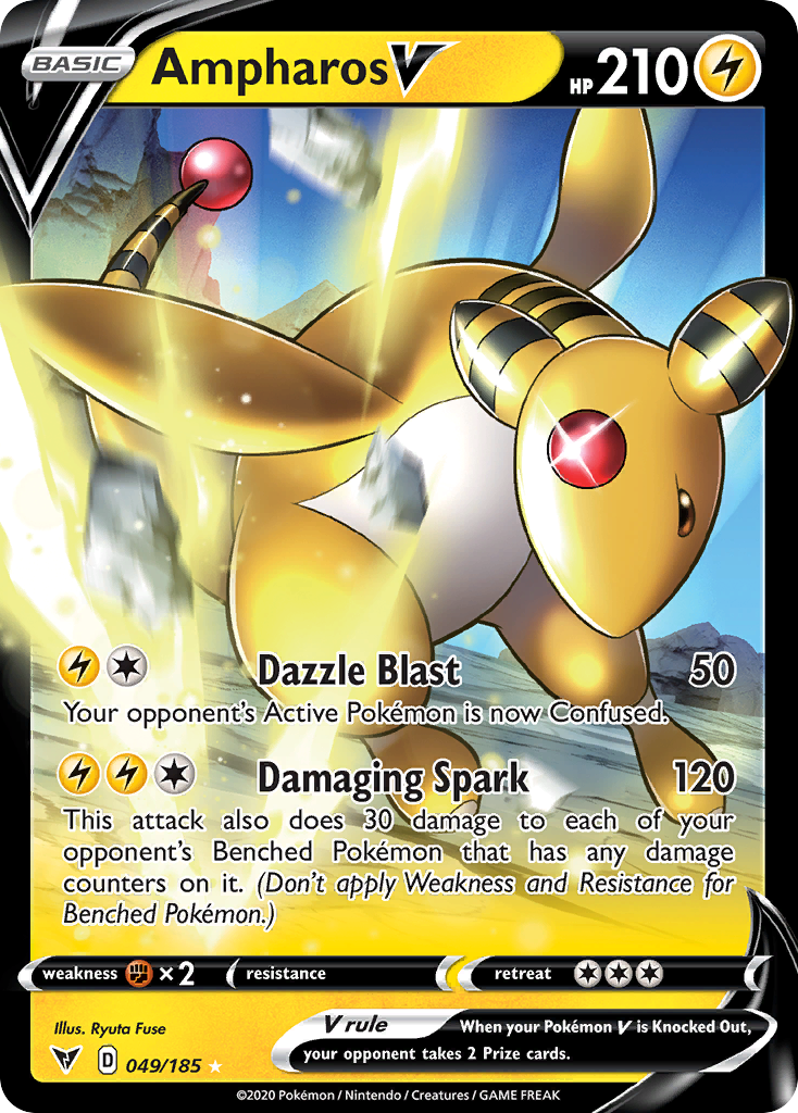 Ampharos V card