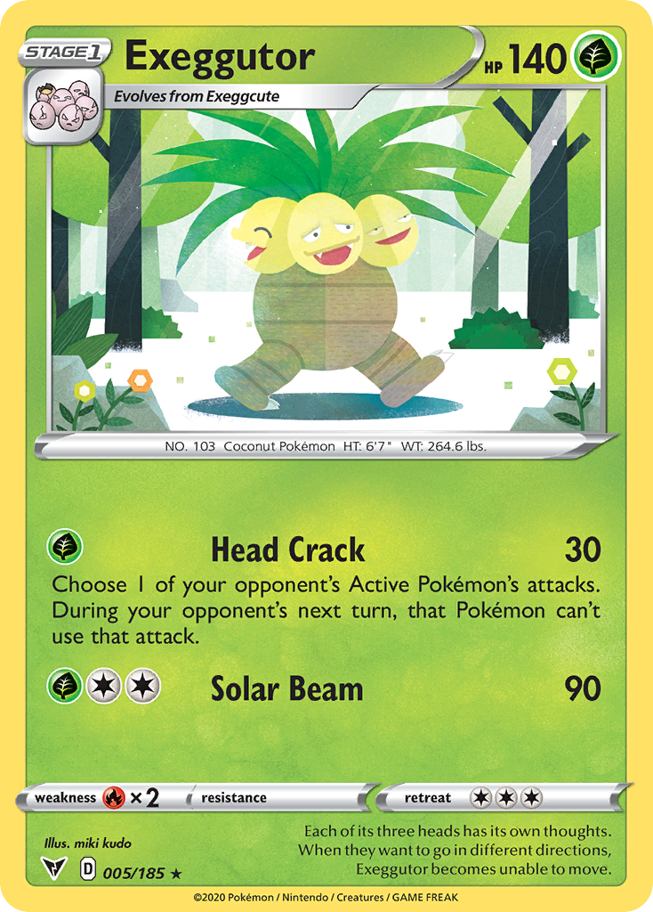 Exeggutor card