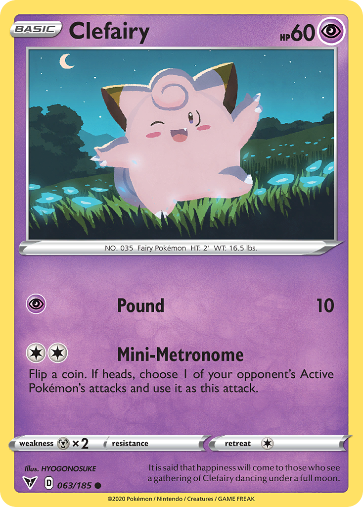 Clefairy card