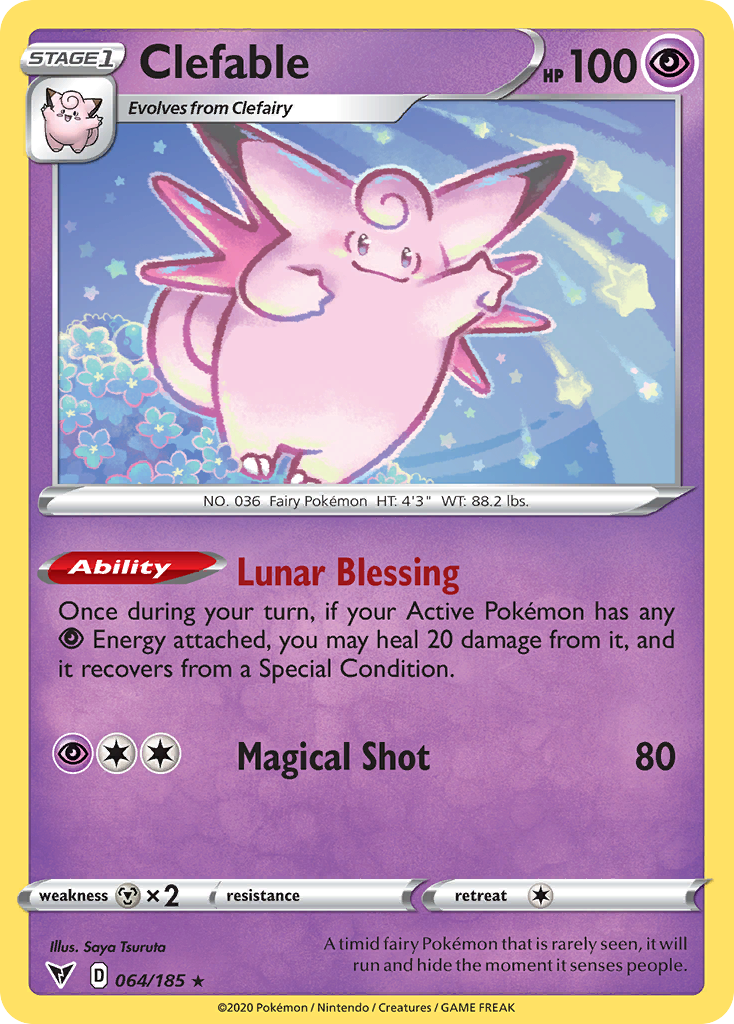 Clefable card