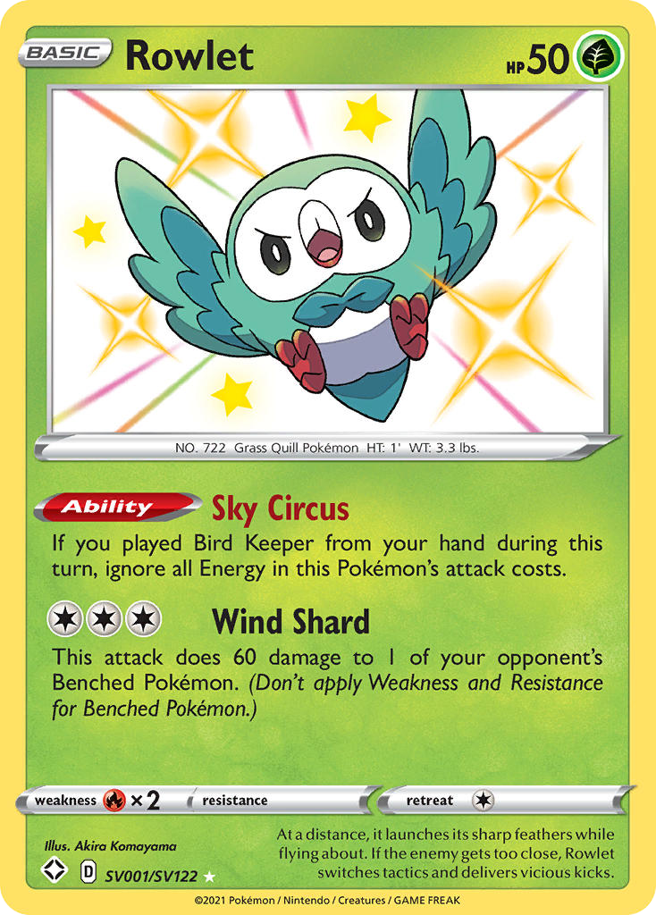 Rowlet card