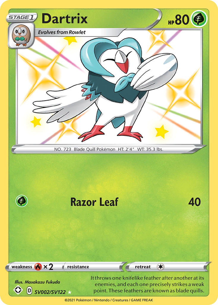 Dartrix card