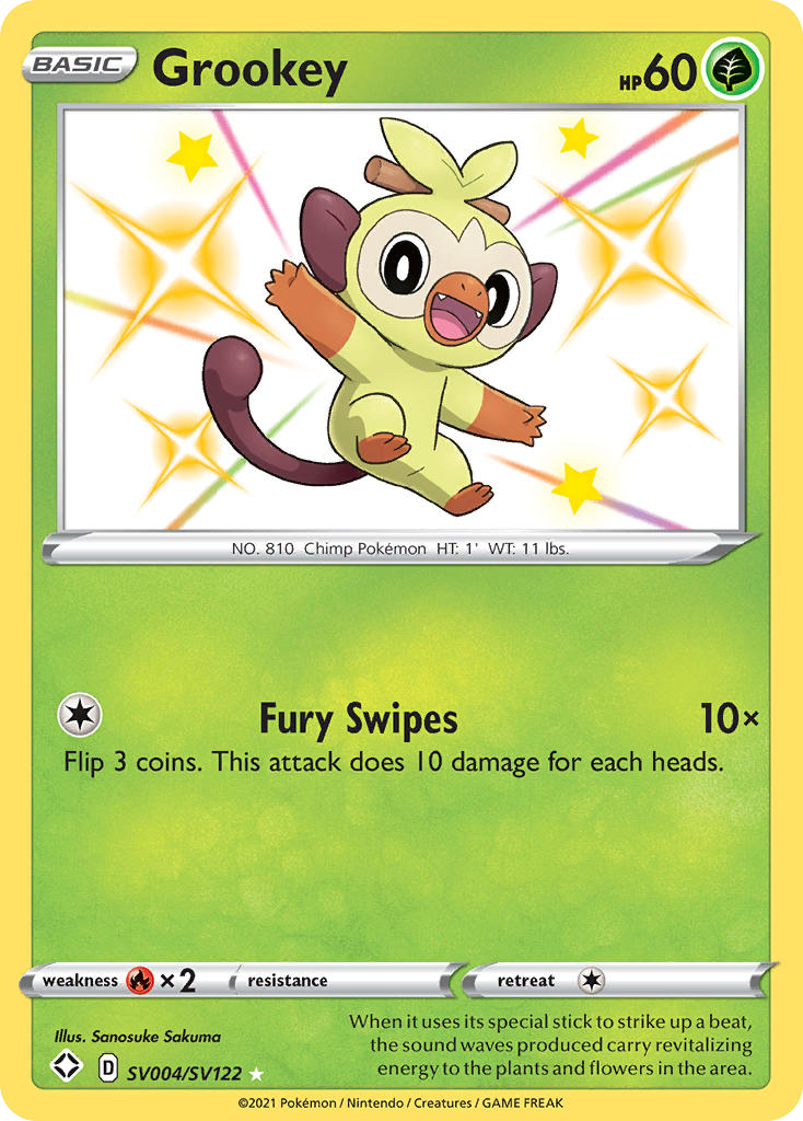 Grookey card