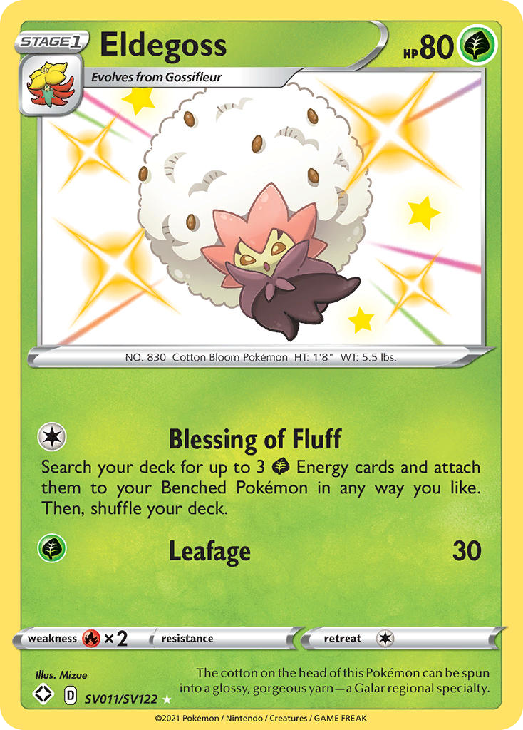 Eldegoss card