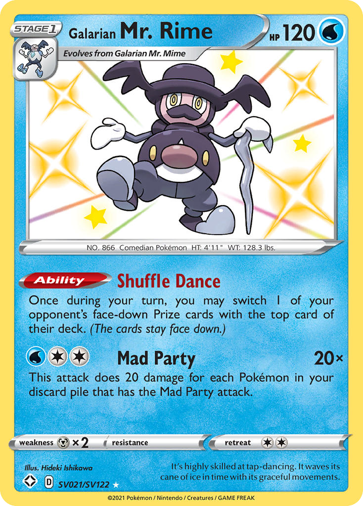 Galarian Mr. Rime card