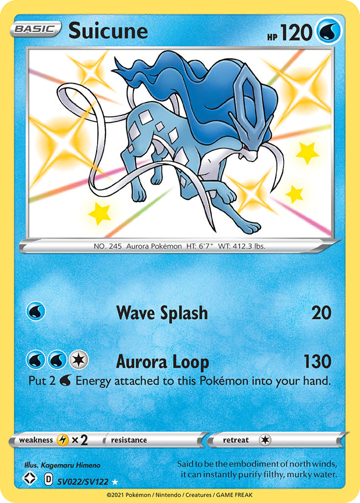 Suicune card