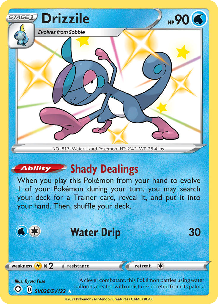 Drizzile card