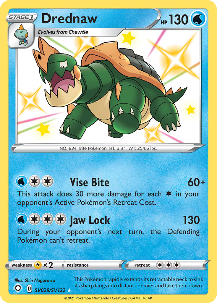 Drednaw card