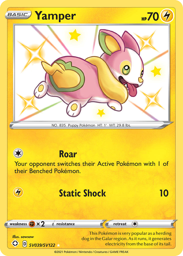 Yamper card