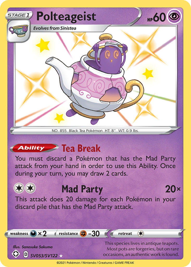 Polteageist card