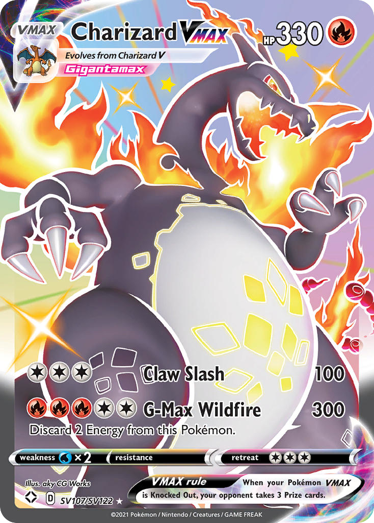 Charizard VMAX card