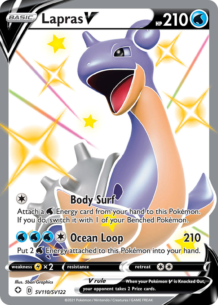 Lapras V card