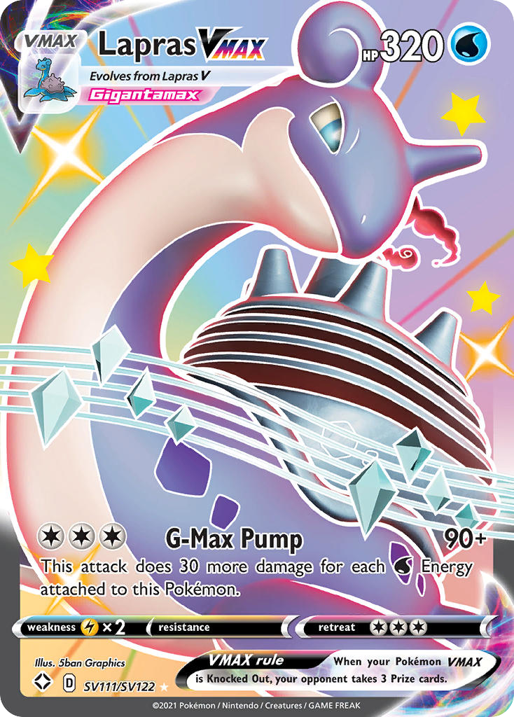 Lapras VMAX card